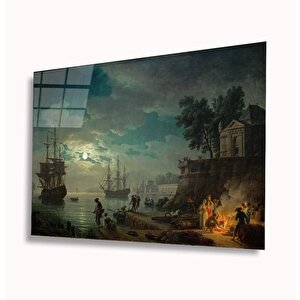Klasik Resimler Cam Tablo 50x70 cm