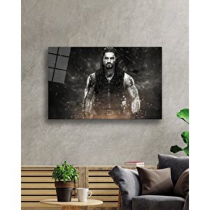 Siyah Beyaz İnsan Fotoğrafları Cam Tablo 36x23 cm