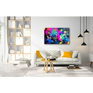 Soyut Cam Tablo 50x70 cm