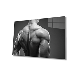 Spor Fıtnes Cam Tablo Sports Fitness 50x70 cm