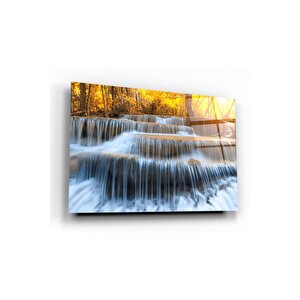 Şelale Cam Tablo 60x90 cm