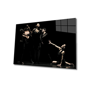 Dansçılar Cam Tablo 50x70 cm