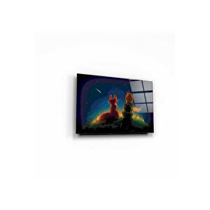Küçük Prens Cam Tablo 50x70 cm