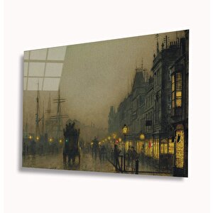 Klasik Resimler Cam Tablo 36x23 cm