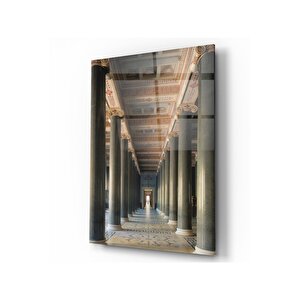 Sütunlu Geçit Cam Tablo 50x70 cm