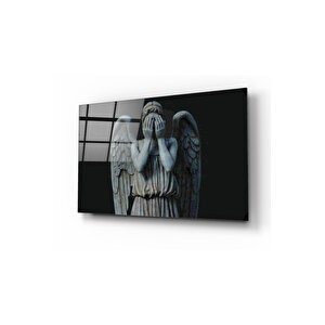 Melek Cam Tablo 50x70 cm