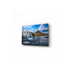 Şelale Cam Tablo 50x70 cm
