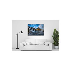 Şelale Cam Tablo 50x70 cm
