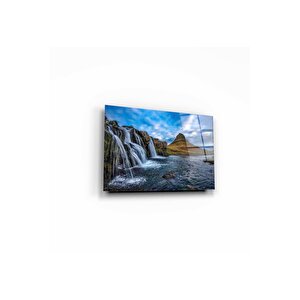Şelale Cam Tablo 50x70 cm