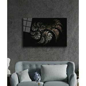 Soyut İllüstrasyon Cam Tablo Illustration Abstract Art 50x70 cm
