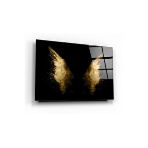 Melek Kanatları Cam Tablo 50x70 cm