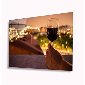 Kadeh Cam Tablo 50x70 cm
