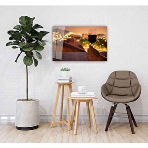 Kadeh Cam Tablo 50x70 cm