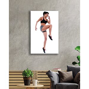 Spor Fıtnes Cam Tablo Sports Fitness 50x70 cm