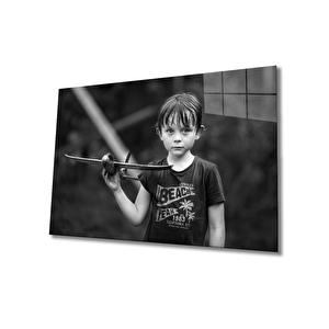 Çocuk Cam Tablo 36x23 cm