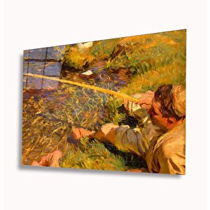 Klasik Resimler Cam Tablo 36x23 cm