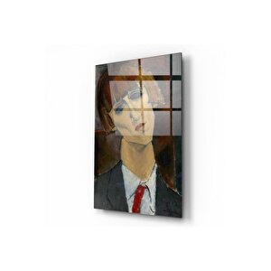 Erkek Silüeti Cam Tablo 50x70 cm