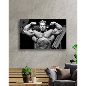 Siyah Beyaz İnsan Fotoğrafları Cam Tablo 50x70 cm