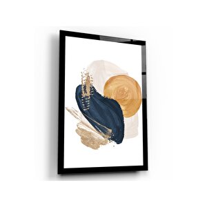 Soyut Cam Tablo 50x70 cm
