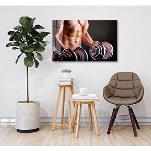 Spor Fıtnes Cam Tablo Sports Fitness 50x70 cm
