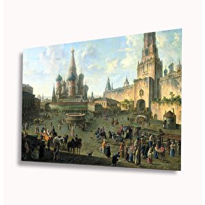 Klasik Resimler Cam Tablo 36x23 cm
