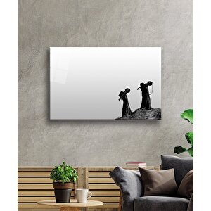 Korku Cam Tablo 50x70 cm