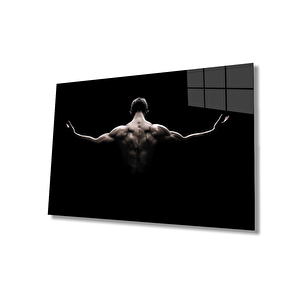 Spor Fıtnes Cam Tablo Sports Fitness 50x70 cm