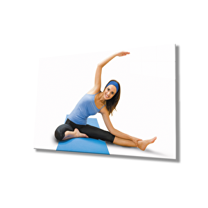 Spor Fıtnes Cam Tablo Sports Fitness 36x23 cm