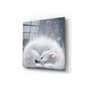 Uykucu Cam Tablo 30x30 cm