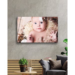 Bebek Cam Tablo Baby Table 36x23 cm