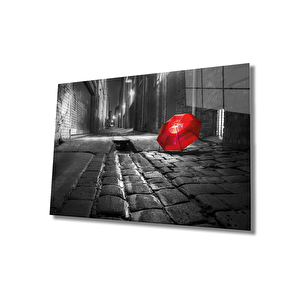 İllüstrasyon Cam Tablo Illustration Art 50x70 cm