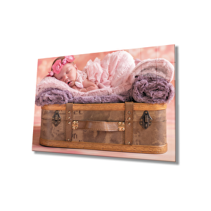 Bebek Cam Tablo Baby Table 50x70 cm