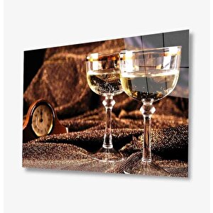 Kadeh Cam Tablo 90x60 cm