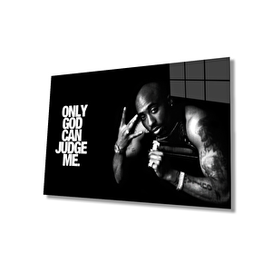 Siyah Beyaz İnsan Fotoğrafları Cam Tablo 50x70 cm