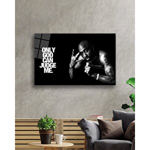 Siyah Beyaz İnsan Fotoğrafları Cam Tablo 50x70 cm