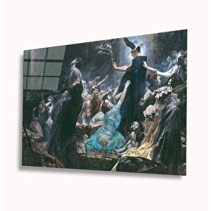 Klasik Resimler Cam Tablo 50x70 cm