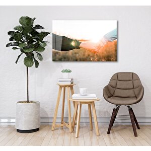 Sevgililer Cam Tablo 50x70 cm