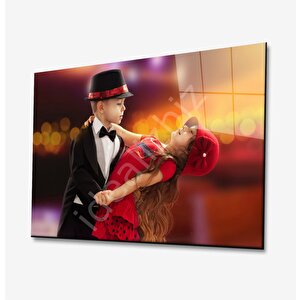 Çocuklar Cam Tablo 36x23 cm
