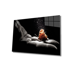 Fütüristik Cam Tablo 50x70 cm