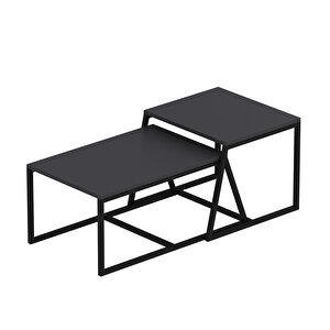 Minimal 2'li Orta Sehpa Antrasit