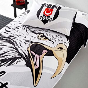 Taç Beşiktaş Yıldırım Tek Kişilik Lisanslı Pike Takımı