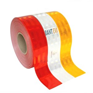 Reflektör Bant Sarı 5cmx25m Reflektif Bant Sarı İkaz Bandı