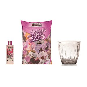 Orkide Toprağı, Orkide Saksısı (1.5l) Ve Orkide Besini 3'lü Seti