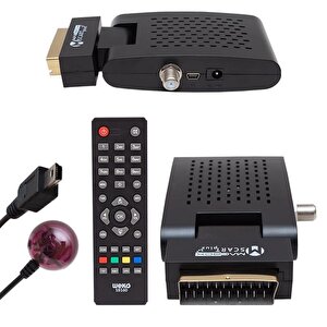Magbox Scart Plus Tkgs'li Scart Girişli Mini Sd Uydu Alıcısı