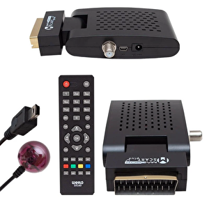 Scart Plus Tkgsli̇ Mi̇ni̇ Sd Scart Uydu Alicisi