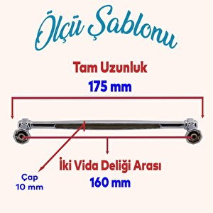 Sütun Mobilya Mutfak Dolabı Çekmece Dolap Kapak Kulpu Düz Metal Kulp Kulbu Kulpu 160 Mm Krom