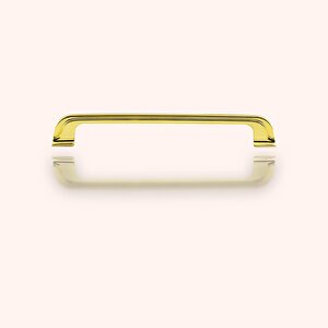 Alperen Mobilya Mutfak Dolabı Çekmece Dolap Kapak Kulpu Düz 160 Mm Kulbu Gold Altın Metal Kulp