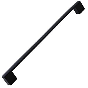 Gölcük Mobilya Mutfak Dolabı Çekmece Dolap Kapak Kulpu Kulbu Mat Siyah 224 Mm Metal Kulp