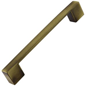 Gölcük Mobilya Mutfak Dolabı Çekmece Dolap Kapak Kulpu Kulbu Antik Sarı 128 Mm Metal Kulp