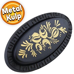 Palmira Düğme Dolap Dolabı Kulpu Mobilya Mutfak Çekmece Kulp Kulbu Mat Siyah Metal Kulp Tek Vidalı